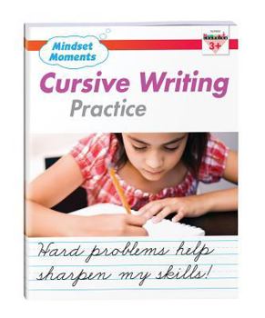 Paperback Mindset Moments: Cursive Handwriting Practice Gr. 3+ Reproducible Book