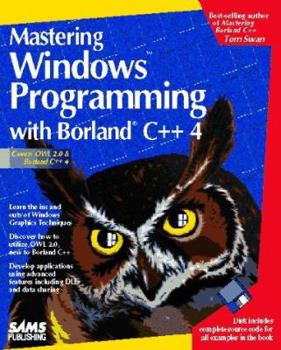 Paperback Mastering Windows Programming with Borland C++ 4 Book