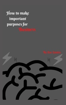 Paperback How to make important purposes for business Book
