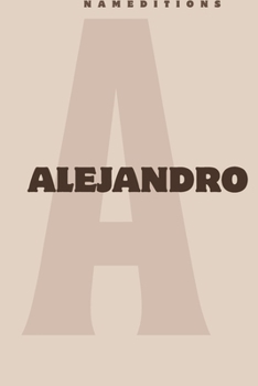 Paperback Alejandro [Spanish] Book
