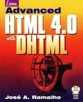 Paperback Lrn Advanced HTML 4dhtml [With *] Book