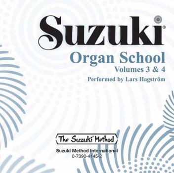 Audio CD Suzuki Organ School, Vol 3 & 4 Book