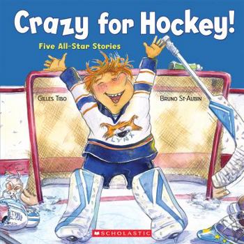 Hardcover Crazy for Hockey: Five All-Star Stories Book