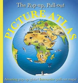 Hardcover Pop-Up, Pull-Out, Picture Atlas Book
