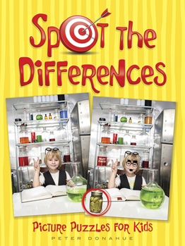 Paperback Spot the Differences Picture Puzzles for Kids Book 1 Book