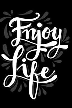 Enjoy Life: Feel Good Reflection Quote for Work | Employee Co-Worker Appreciation Present Idea | Office Holiday Party Gift Exchange