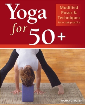 Paperback Yoga for 50+: Modified Poses and Techniques for a Safe Practice Book