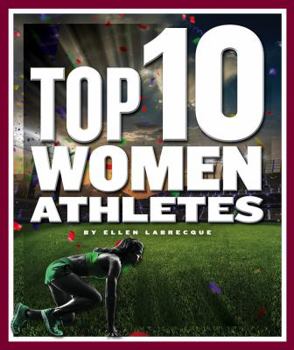 Library Binding Top 10 Women Athletes Book
