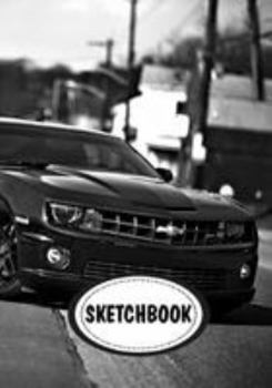 Paperback Sketchbook: Camaro: 110 Pages of 7" x 10" Blank Paper for Drawing (Sketchbooks) Book