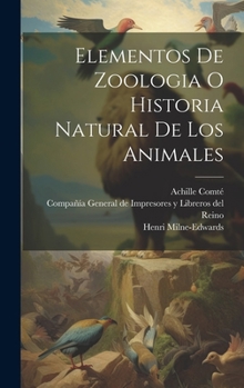 Hardcover Elementos De Zoologia O Historia Natural De Los Animales [Spanish] Book