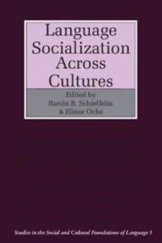 Printed Access Code Language Socialization Across Cultures Book