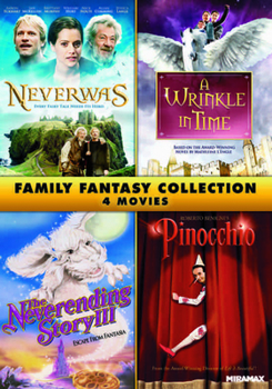 DVD Family Fantasy 4-Film Collection Book