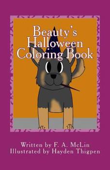 Paperback Beauty's Halloween Coloring Book