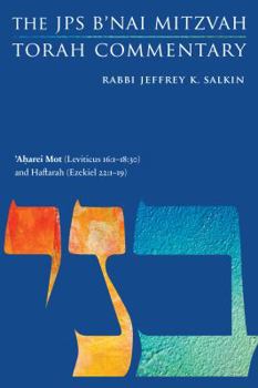 Paperback 'Aharei Mot (Leviticus 16:1-18:30) and Haftarah (Ezekiel 22:1-19): The JPS B'Nai Mitzvah Torah Commentary Book