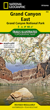Loose Leaf Grand Canyon East Map [Grand Canyon National Park] Book
