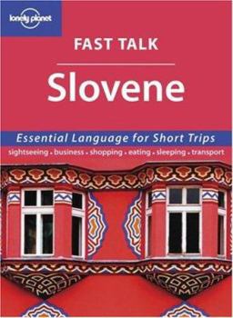 Paperback Lonely Planet Fast Talk Slovene Book