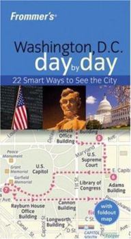 Paperback Frommer's Washington D.C. Day by Day [With Foldout Map] Book