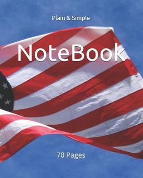 Paperback Notebook: 70 Pages Book