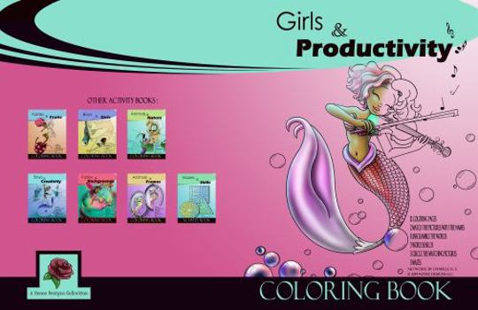 Paperback Girls & Productivity Coloring Book