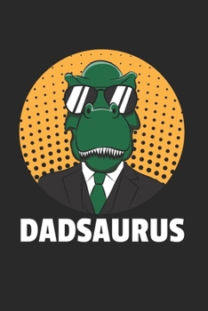 Dinosaurier Papa Notizbuch: Dinosaurier Dino Papa Notizbuch für Vater  / Notizheft / Notizblock A5 (6x9in) Dotted Notebook / Punkteraster / 120 gepunktete Seiten (German Edition)