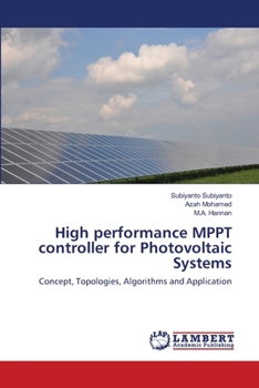 Paperback High performance MPPT controller for Photovoltaic Systems Book
