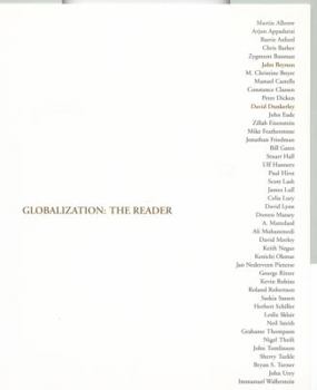 Globalization Reader: Introduction to Global Studies