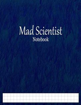 Paperback Mad Scientist Notebook: 1/3" Graph Ruled Book