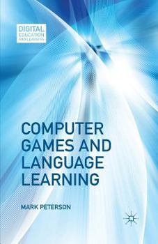 Paperback Computer Games and Language Learning Book