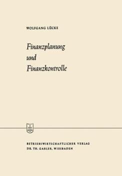 Paperback Finanzplanung Und Finanzkontrolle [German] Book