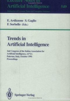 Paperback Trends in Artificial Intelligence: 2nd Congress of the Italian Association for Artificial Intelligence, Ai*ia, Palermo, Italy, October, 29-31, 1991. P Book