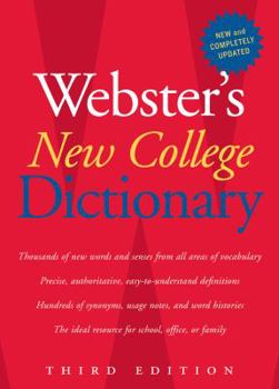 Hardcover Webster's New College Dictionary, Third Edition Book