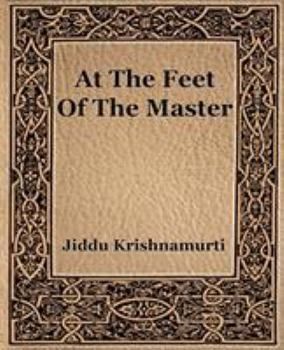 Paperback At The Feet Of The Master Book