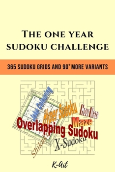 Paperback The One Year Sudoku Challenge Book