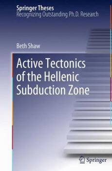 Paperback Active Tectonics of the Hellenic Subduction Zone Book