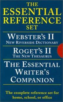 Paperback Houghton Mifflin Essential Desk Reference Set, Paperback, 3-Book Set (0618952373) Book