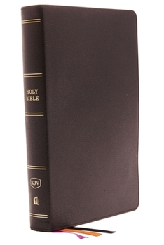 Leather Bound KJV, Minister's Bible, Genuine Leather, Black, Red Letter Edition Book