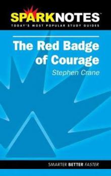 Paperback The Red Badge of Courage (Sparknotes Literature Guide) Book