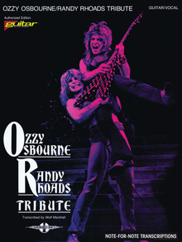 Paperback Ozzy Osbourne - Randy Rhoads Tribute Book