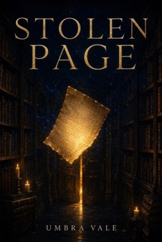 Paperback Stolen Page: Book 1: The Library of Unfinished Things Book