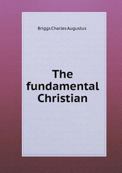 Paperback The fundamental Christian Book