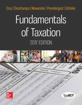 Paperback Fundamentals of Taxation 2017 Edition Book