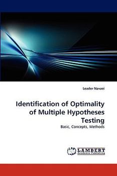 Paperback Identification of Optimality of Multiple Hypotheses Testing Book
