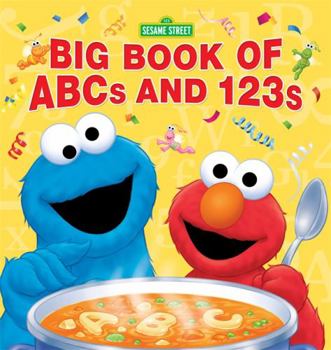 Hardcover Sesame Street Big Book of ABCs and 123s Book