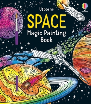 Paperback Space Magic Painting Book