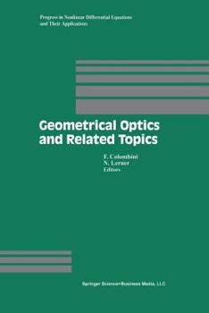 Paperback Geometrical Optics and Related Topics Book