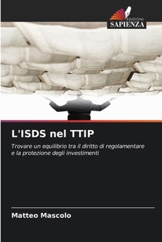 Paperback L'ISDS nel TTIP [Italian] Book
