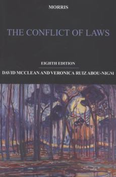 Paperback Morris: The Conflict of Laws Book
