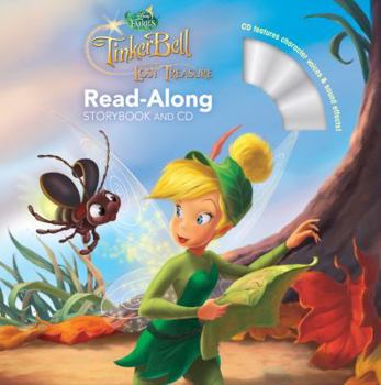 Paperback Tinker Bell and the Lost Treasure Read-Along Storybook and CD Book
