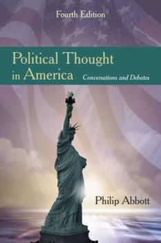 Hardcover Political Thought in America: Conversations and Debates Book