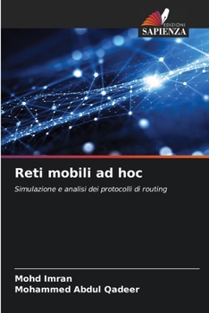 Paperback Reti mobili ad hoc [Italian] Book